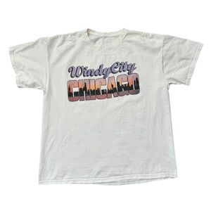 Vintage Y2K Chicago Windy City Merch Tee